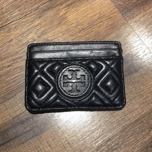 Tory Burch quilted card case